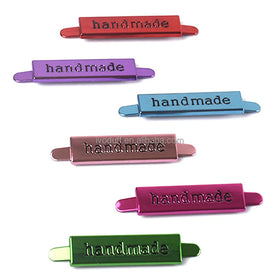 DIY Sewing Accessories Handbag Tags Buckle Decorative Rectangle Handmade Metal Bag Label