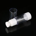 Large Volume Daily Face Care Airless Container Bottle 100ml Round Matte AS Plastic Vacuum Lotion Pump Cosmetic Serum Bottles