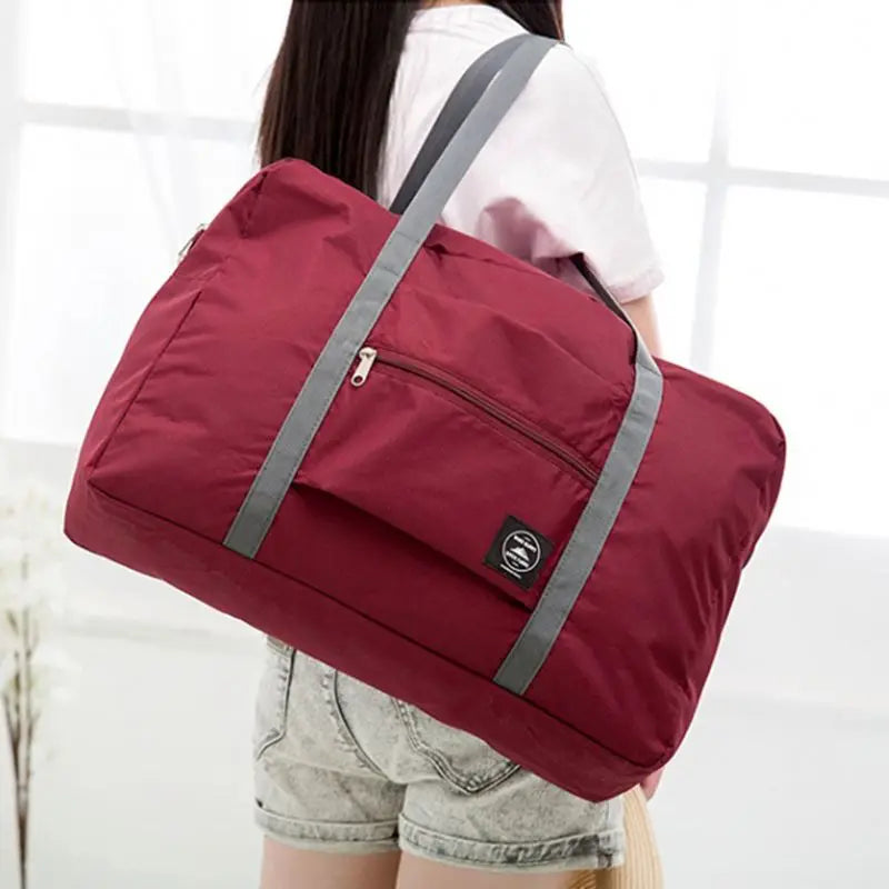 Trolley Suitcase Foldable Travel Duffel Bag H0Qng Foldable Bag Travel