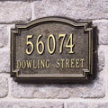 Manufacturer Wholesale Building Signs Plaque House Door Sign with Address Name