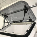 Manufacturer Price RV Sunroof with Built-in LED Lights Dual Layer Acrylic Insect 800x500mm