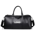 Custom Logo PU Leather Carryon Bag Heavy Duty Sneaker pink Luxury Large Gym Custom Waterproof Travel Duffel Bag for Men