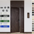 American Approved Interior Door Wood Fire Rated Doors Interior Fire Rated Wooden Door Model for Hotel