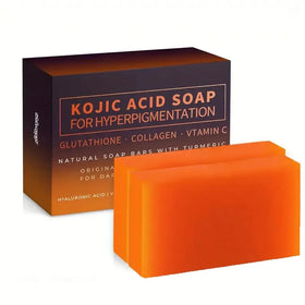Custom Organic Kojic Acid Soap Body Cleansing Bath Soap Savon Blanchissement Acne Treatment Coconut Oil Whitening Handmade