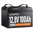 UCAN 12.8V/25.6V 100/200/300AH LiFePO4 Solid State Lithium Ion Battery Pack for Golf Cart Solar Energy Storage Home Use 8000 MegaBDM