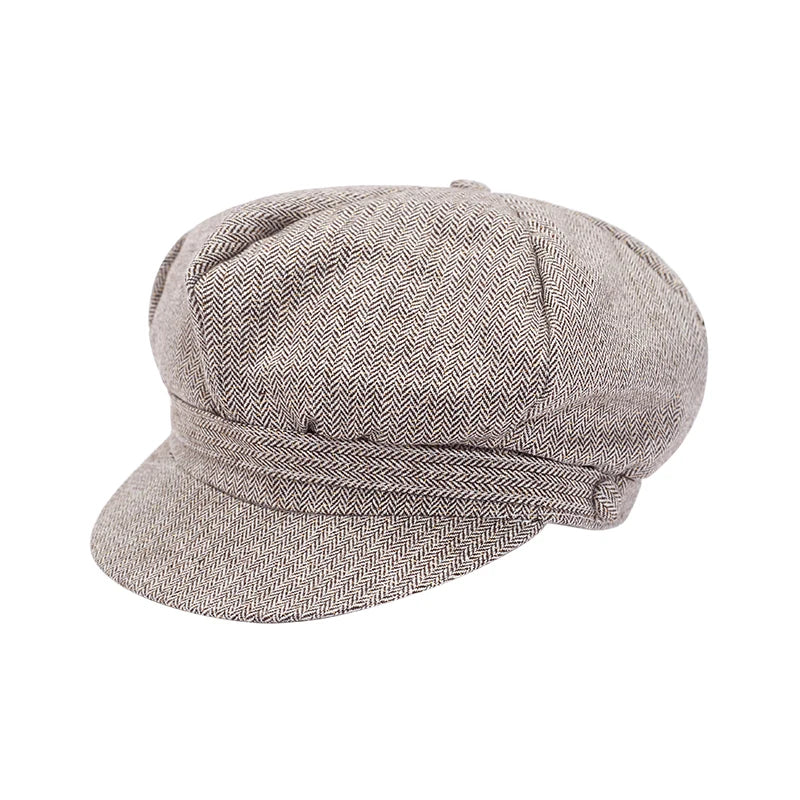 Fashion Men Captain Sailor Newsboy Hat Peaked Beret Fiddler Hat Cap
