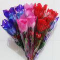 Wholesale Colorful LED Lighted Rose Decoration for Home for Valentine's Day