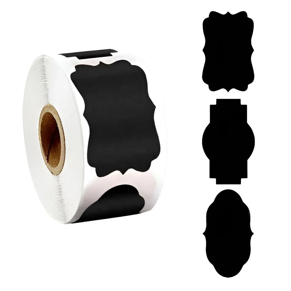 Own Brand PVC Adhesive Sticker Roll PET Self-Adhesive Custom Candy Sweet Label Waterproof Bottle Sticker Heat Sensitive Craft