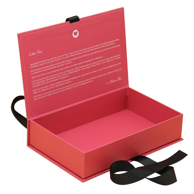 Custom Luxury Holographic Candle Packaging Box Clothes Packaging Gift Cardboard Lens Box with Ribbon