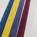 Factory Sale 15mm 20mm Multi-color Shiny Elastic Webbing Fold Over Elastic Double Fold Bias Tape Quilt Binding Elastic