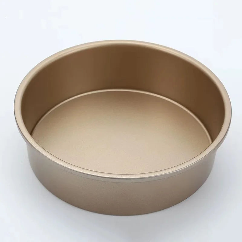 Popular Kitchen Baking Ware 6-Inch for Gold Eco-Friendly Non-Stick Round Bottom Stainless Steel Cake Pan