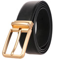 LY35-21746-4 Alloy Pin Buckle Perforated Belt Adjustable