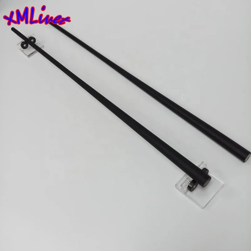 Xmlivet Blank Carbon Fiber Pool Cue Shaft Tubes-Empty Billiard Carbon Fibre Tube Filled with Foam in 11.75mm/ 12mm/12.4mm/12.9mm