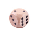374 Factory Direct Round Corner 16mm 6Sides Customize Game Dice Cube Toys Colorful Blank Wooden Dice