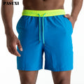 PASUXI Wholesale Fashion Mens Beach Shorts Quarter Pants Breathable Surf Shorts Sports Swimming Casual Shorts