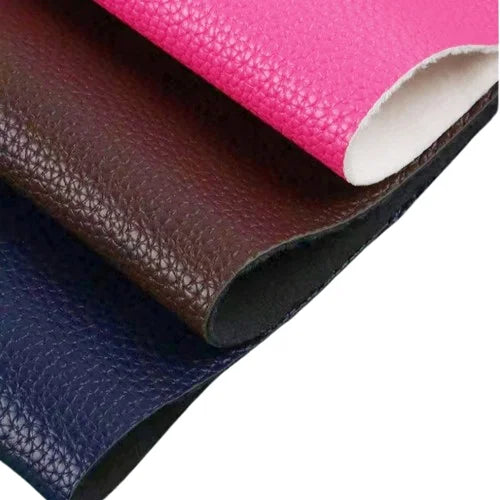 Clemence PU Synthetic Leather Fabric Soft Skin-Friendly Embossed Pattern Stretch for Car Seats Decorative Sofa Bag Craft Uses