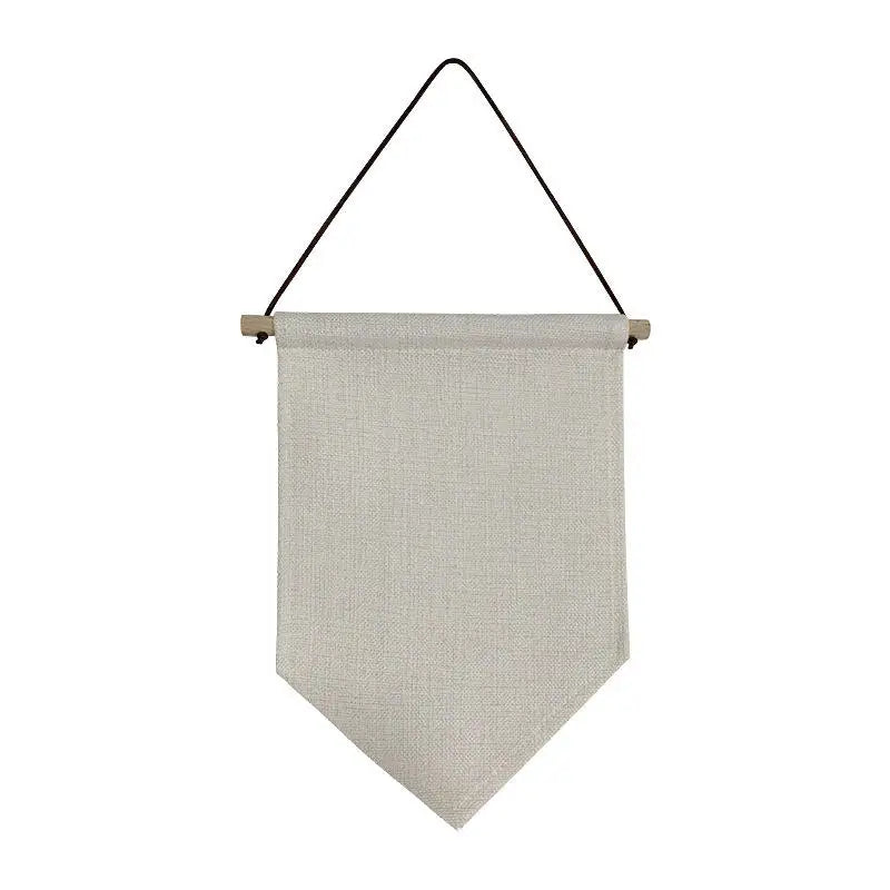 Wholesale Custom Linen Advertising Banners Personalized Flags Sublimation Blank Pennants