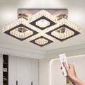 Modern Dimmable LED Ceiling Light with Remote Controller for Living Room Chandeliers & Pendant Lights for House Use