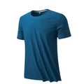 2025 New Design Wholesale Spandex/Nylon Solid Woven Breathable Mens T-Shirts