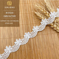 Clothing Lace Accessories Wedding Dress Headpieces Polyester Lace Water-soluble Embroidery Multi-color Lace Edging Shoes