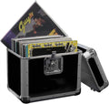 Carrying Case With Foam Aluminum Sturdy Build Ideal for Equipment Camera ToolsGrey Tool Box DJ Box