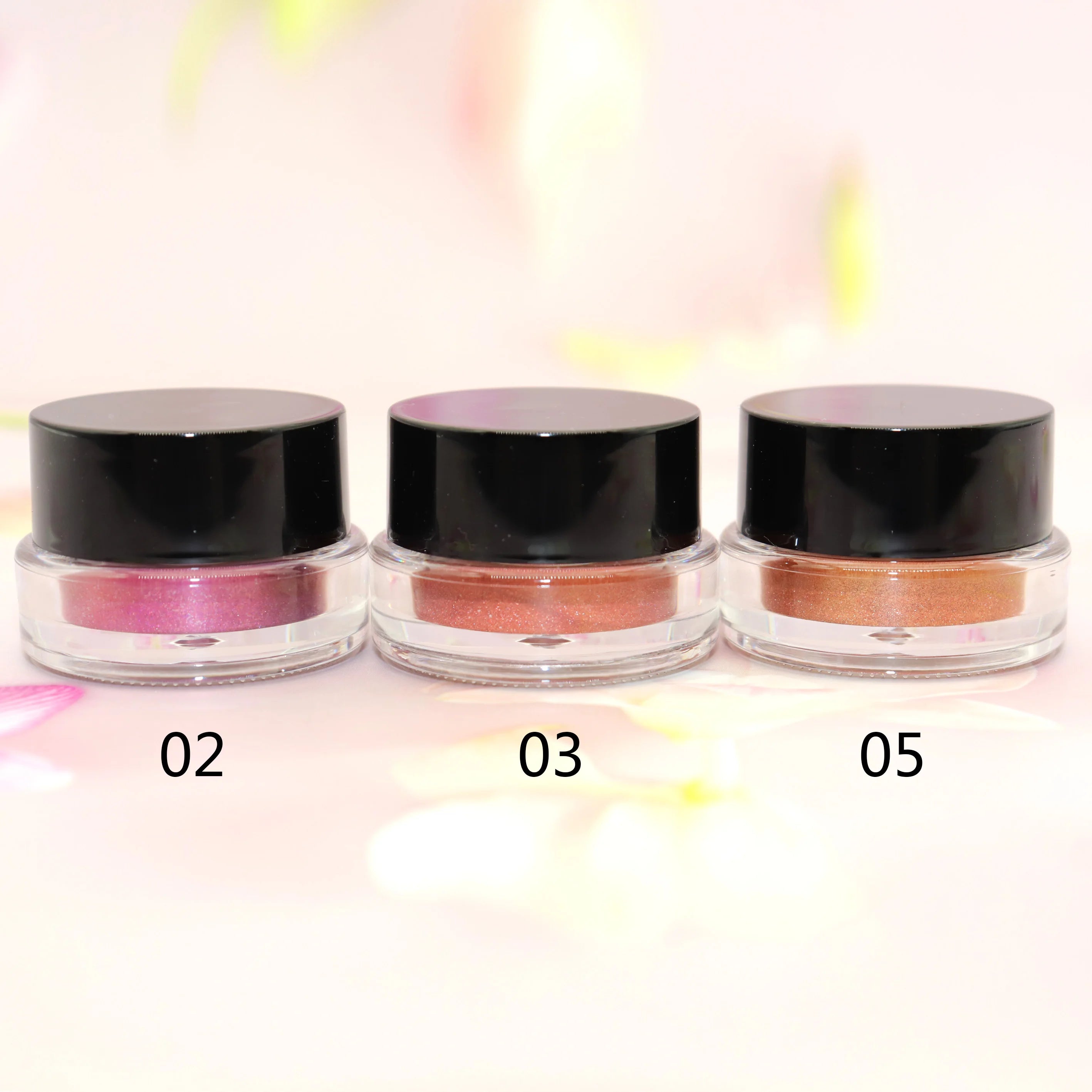 Factory Wholesale 3 Colors Fashion Cosmetic Shimmer Eyeshadow Long Lasting Jelly Style Single Eyeshadow