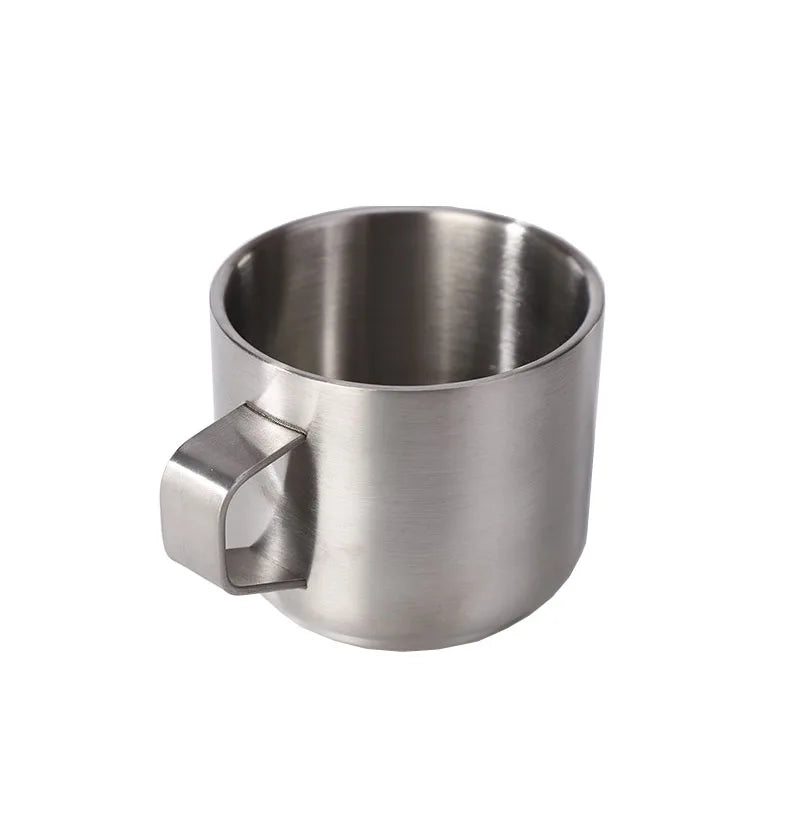 Portable Mini Coffee Mug Double Wall Vaccuum Stainless Steel Bear Cup