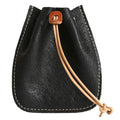 Medieval Style Leather Drawstring Coin Pouch Renaissance Vintage Larp Bag Purse Small  Wallet Handbag Accessory for Men Women