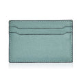 Wholesale RFID Blocking Front Pocket Saffiano Leather Credit Business Card Holder Minimalist Slim Cardholder