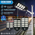 Road Solar Lamp Garden 300w 800w 1000w High Power Waterproof Ip65 Led Solar Street Light