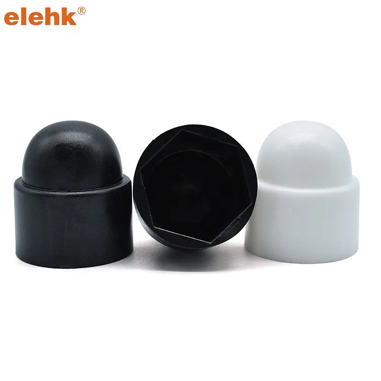 R Plastic Nut Cap M5 M6 M8 Nut Cap Plastic Playground Pe Material Hexagon Dome Nut Cap