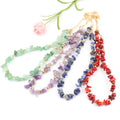 Summer Fashion Jewelry Irregular Natural Stone Necklace Healing Gravel Bohemian Raw Stone Choker Necklace for Woman