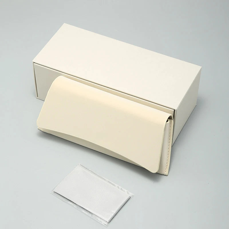 2026 Sunglasses Unique Spectacle Case Manufacturers White Drawer Gift Box Glasses Case Sunglasses Packaging Set Luxury