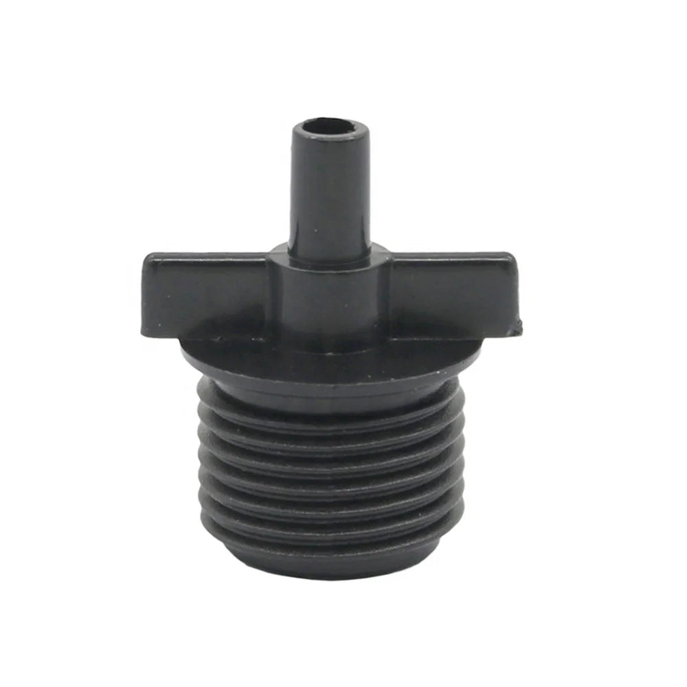 1/2 Inch Male Thread to 6mm Adapter Connector Atomizing Nozzle Connector Garden Irrigation Micro Drip Fittings