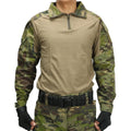 Tactical Hiking T-Shirts Men Combat Camouflage Long Sleeve Hunting Outdoor Training Breathable Shirt