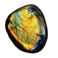 Wholesale Natural Polished Gemstone Crystal Labradorite Palm Stone  Free Form for Sale