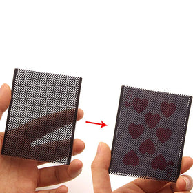 Wholesale Funny WOW Poker Card Magic Trick WOW Cards Vanish Illusion Change Sleeve Close-Up Street Magic Trick JM161