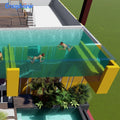 Grandview Clear SPA Fiberglass Transparent Plexiglass Price Above Ground Acrylic Swimming Pool Floor