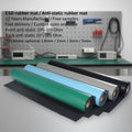 Wholesales Price 1mX10m Gray 2mm Durable Rubber Grounding Floor Table Soldering Antistatic Esd Mat Roll for Workbench MegaBDM