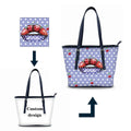 Designer Luxury Women's PU Tote Handbag Fashionable Waterproof Purses with Anti-Theft Feature Shoulder Bag for Ladies