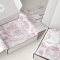 Paisley Tissue Paper with Custom Logo for Exotic Apparel Presentation