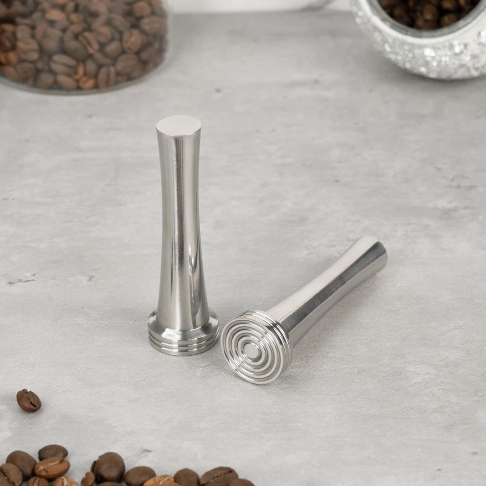 1PCS Stainless Steel Espresso Coffee Tamper Filling Tool Compatible With Nespresso Original Pods