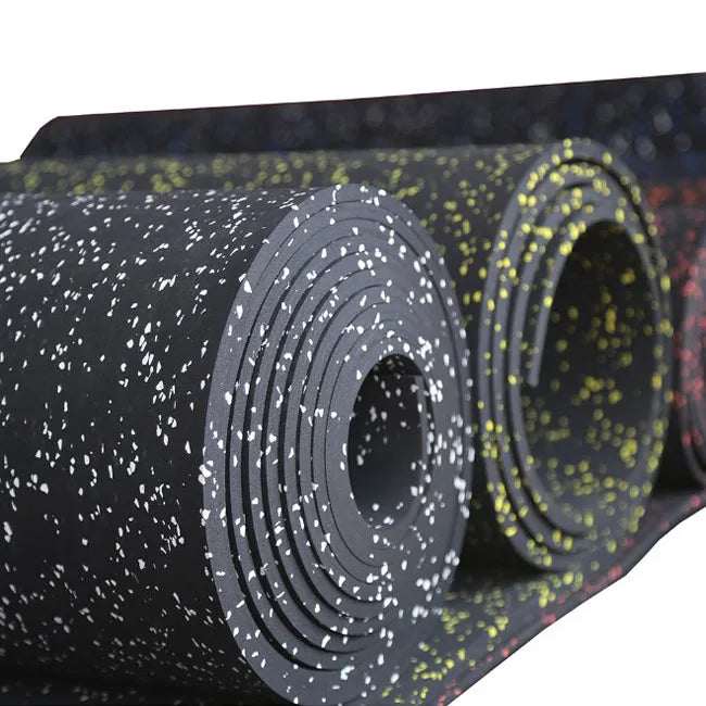 Waterproof &Anti-Shock Gym Rubber Flooring Roll Mat for Gym Use