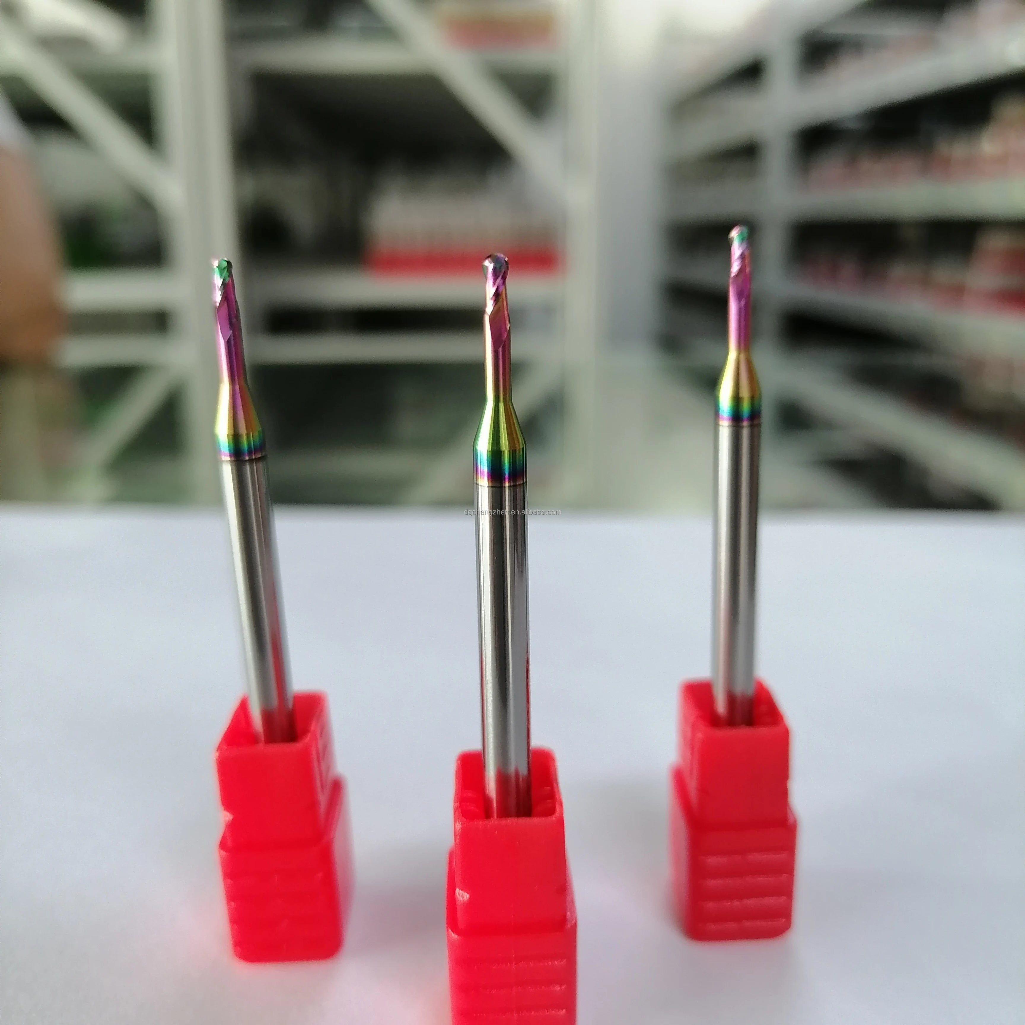 CHENGZHEN HRC55 Long Neck Deep Groove Ball End Mill - High Precision â‰¤0.005mm RoHS Certified Tool