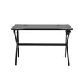 Gaming Table with MDF Top and Metal Frame for Office Desks