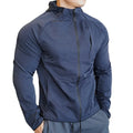 Wholesales Light Weight Outdoor Zipper up Jacket Windproof Plain Customs Logo Shirt Unisex Waterproof Fitness Men's Jacket