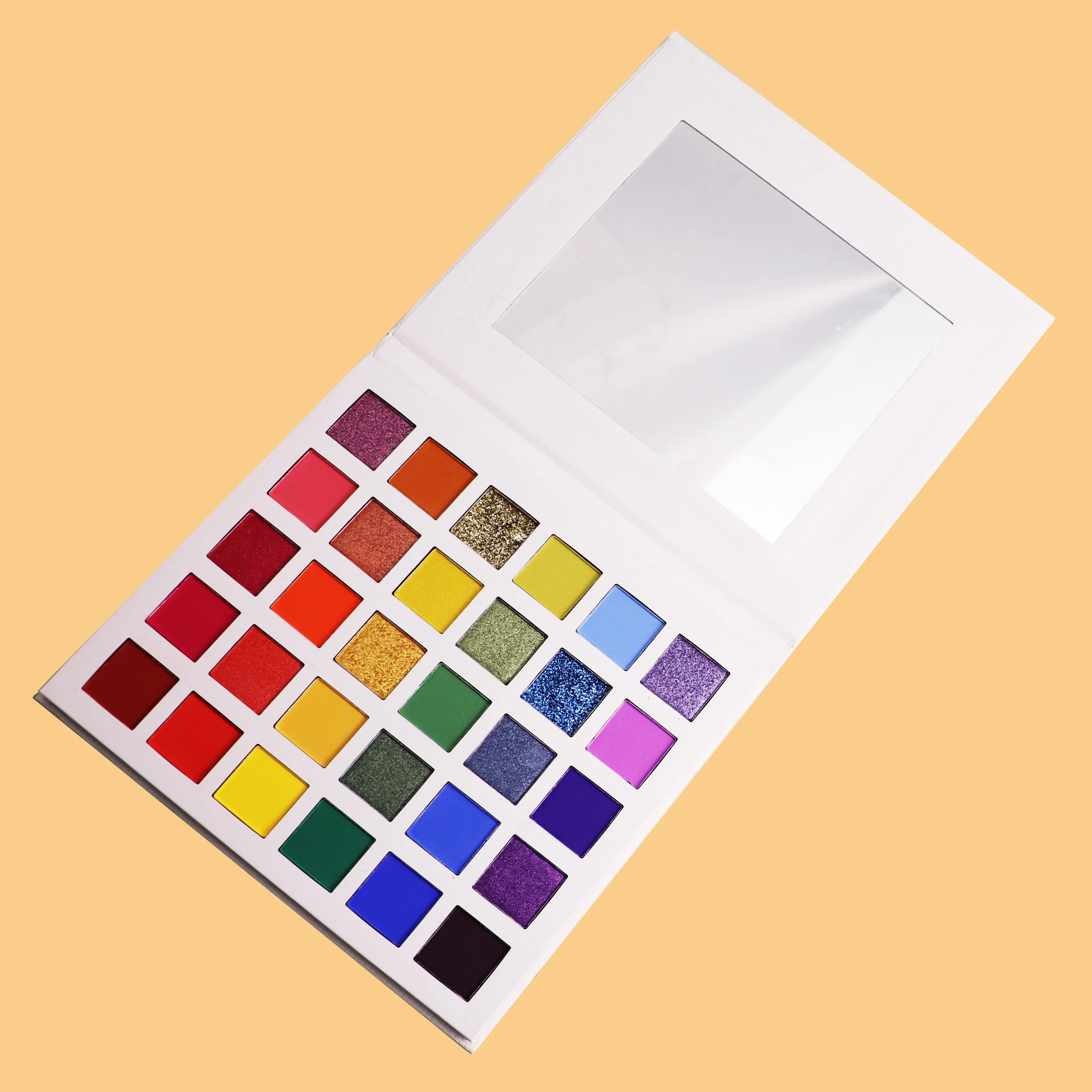 Wholesale Multifunction Eye Shadow Kit Custom Single Shade Eyeshadow Premium Quality 23mm Transparent Eyeshadow Palette