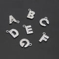 Wholesale Pet Supplies DIY 10mm Customized Necklace Nameplate Alphabets Numeral Letters Rhinestone for Dog Collars