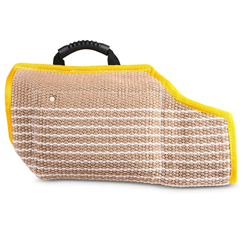 Professional Dog Training Bite Sleeve - Heavy-Duty Linen K&9 Attack Sleeve Certified Agility Equipment for Working Dogs