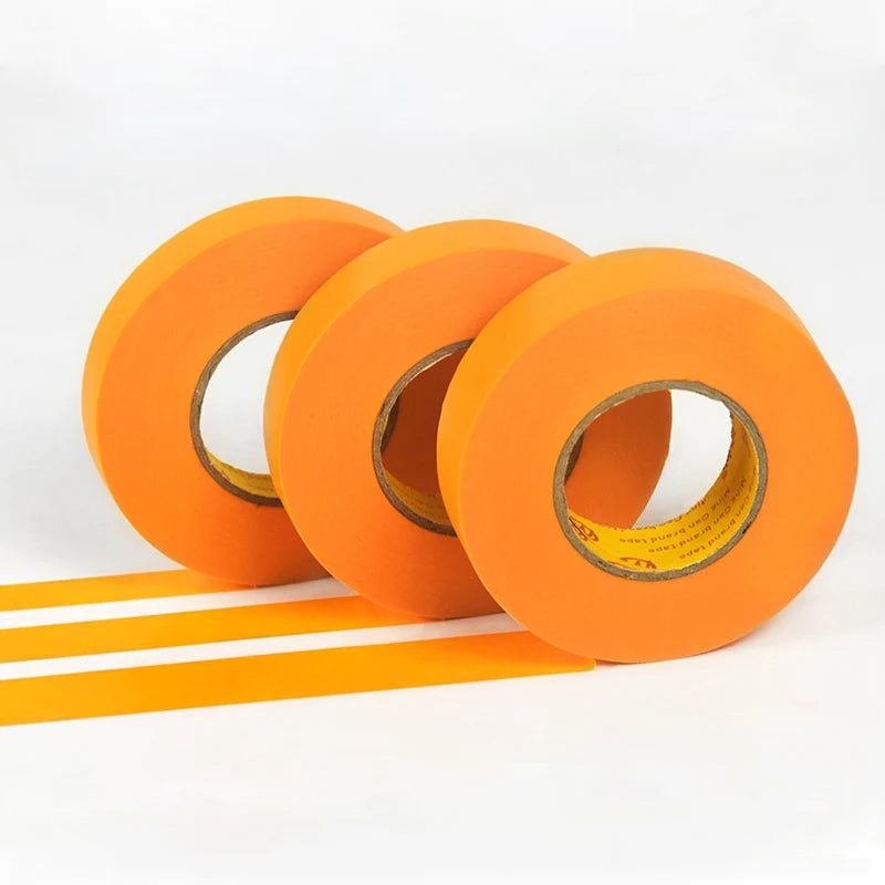 Mingcan Orange Color Goldband Car Masking Tape for Car Automotive Painting Indoor Outdoor Use